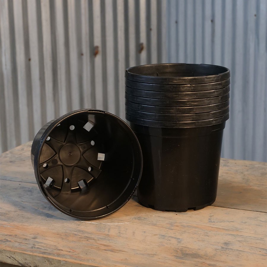 Black Nursery Pot Gallon 10-PK